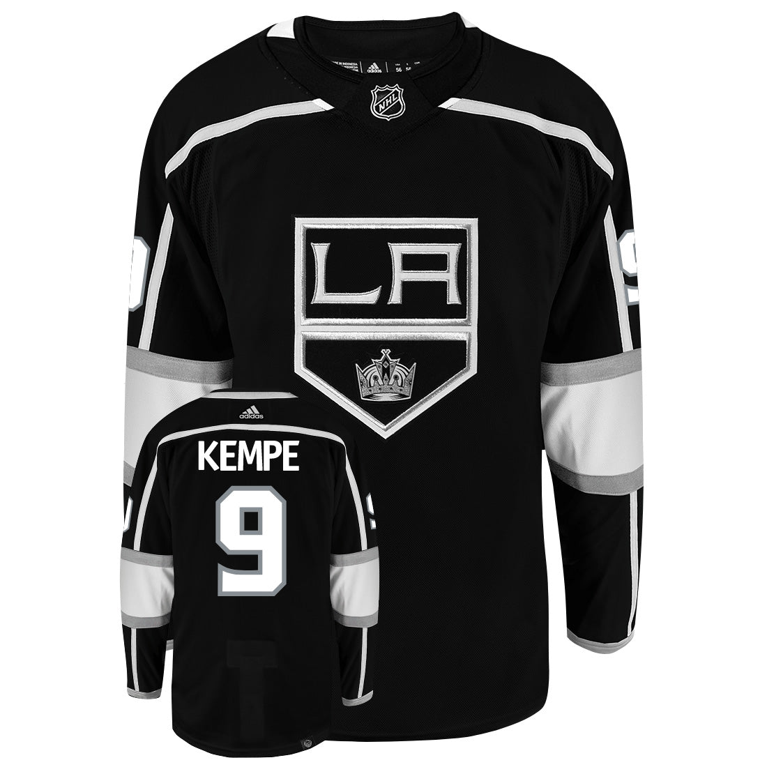 Adrian Kempe Los Angeles Kings Adidas Primegreen Authentic NHL Hockey Jersey