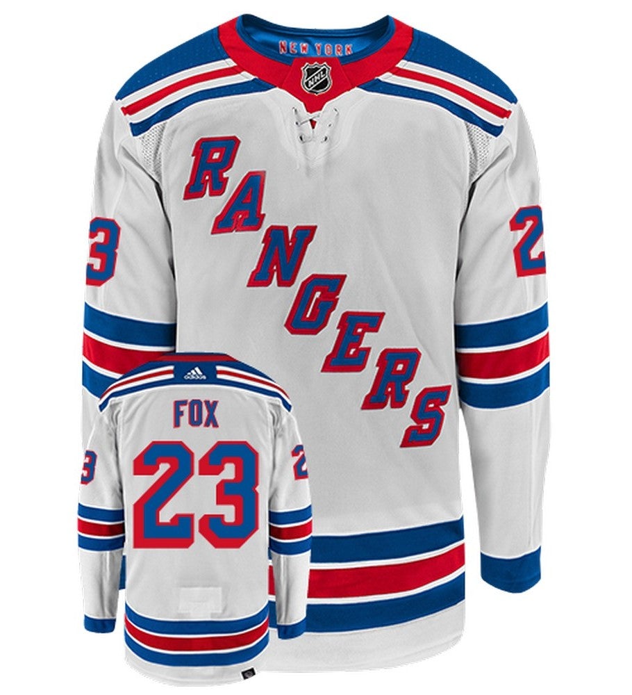 Adam Fox New York Rangers Adidas Primegreen Authentic NHL Hockey Jersey