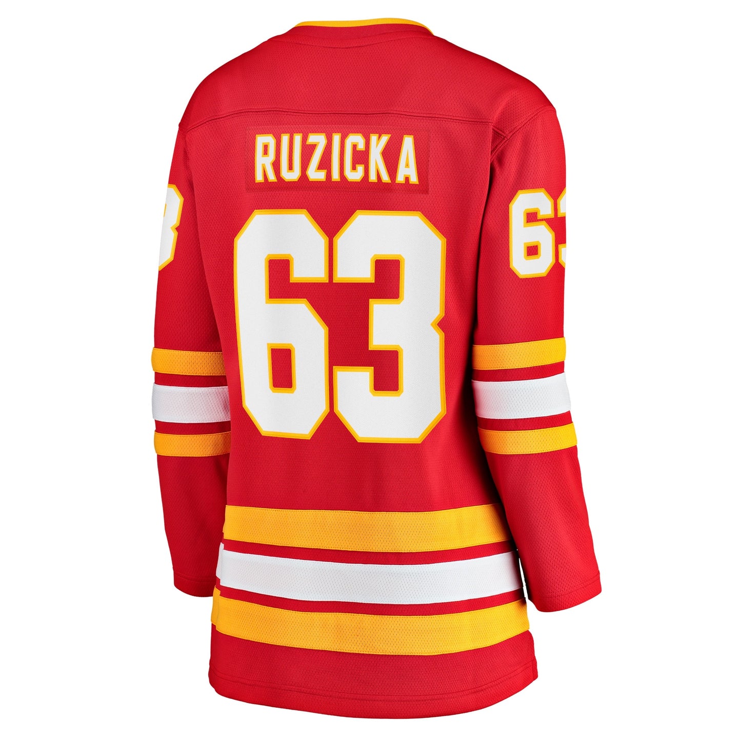 Adam Ruzicka Calgary Flames Fanatics Branded Women&#8217;s Home Breakaway Player Jersey &#8211; Red