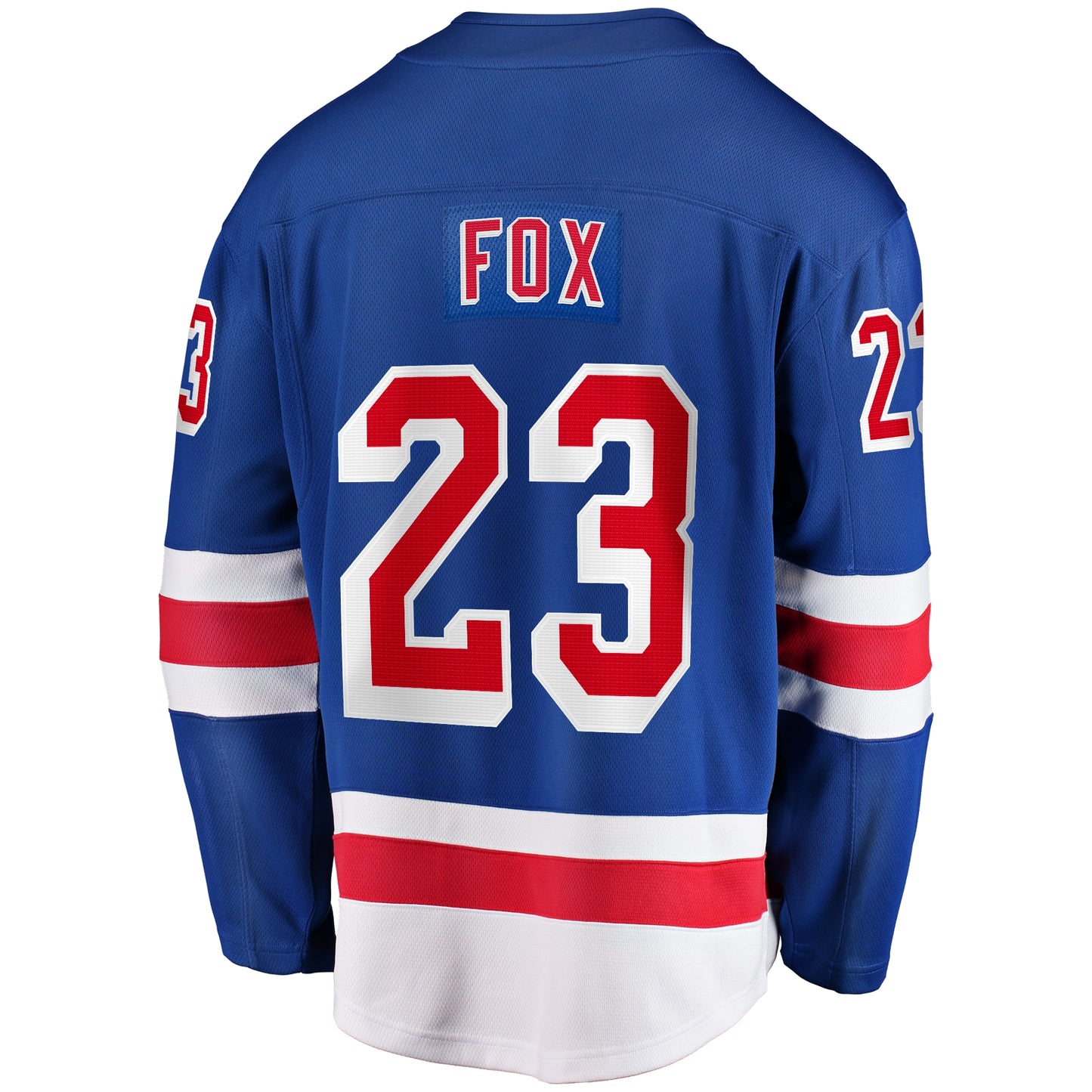 Adam Fox New York Rangers Fanatics Branded Home Premier Breakaway Player Jersey &#8211; Blue