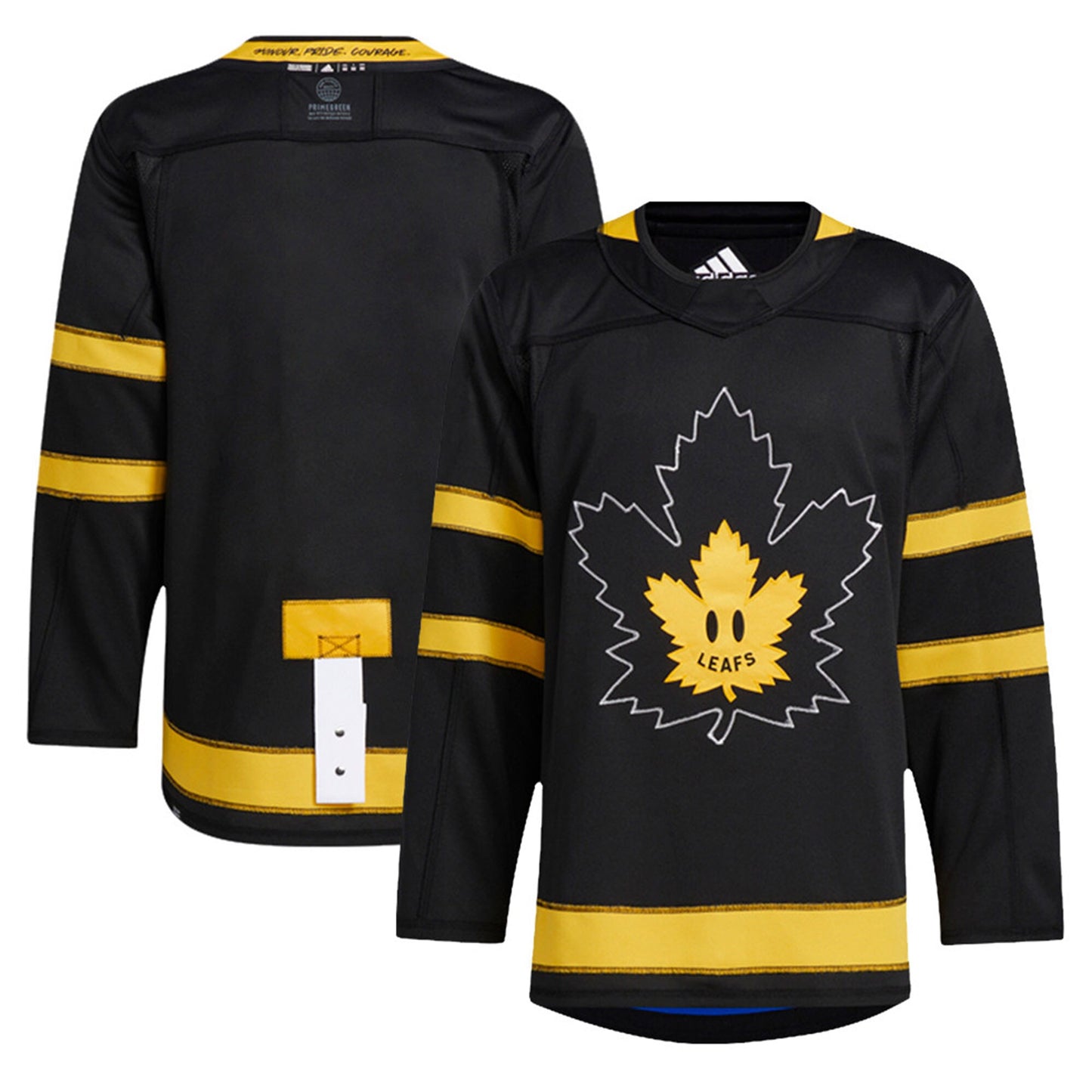 adidas Authentic Toronto Maple Leafs x drew house Alternate Custom Jersey &#8211; Black